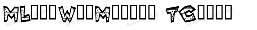 MLingWaiMedium TC字体转换